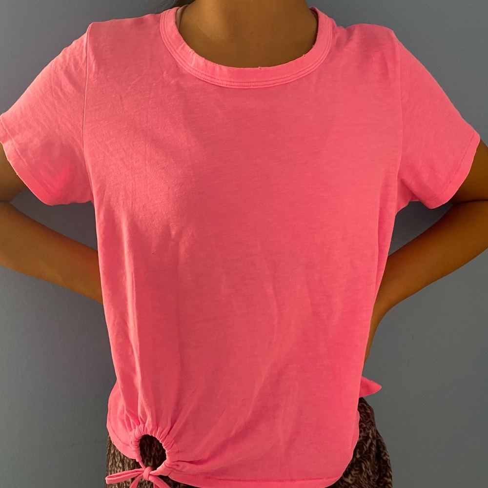 Aerie Hot pink Shirt